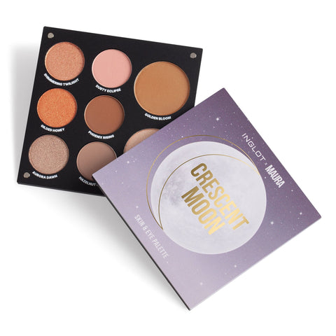 Inglot Crescent Moon Skin and Eye Palette at Hermosa, Ireland's Premium Beauty Store. (7280327262377)