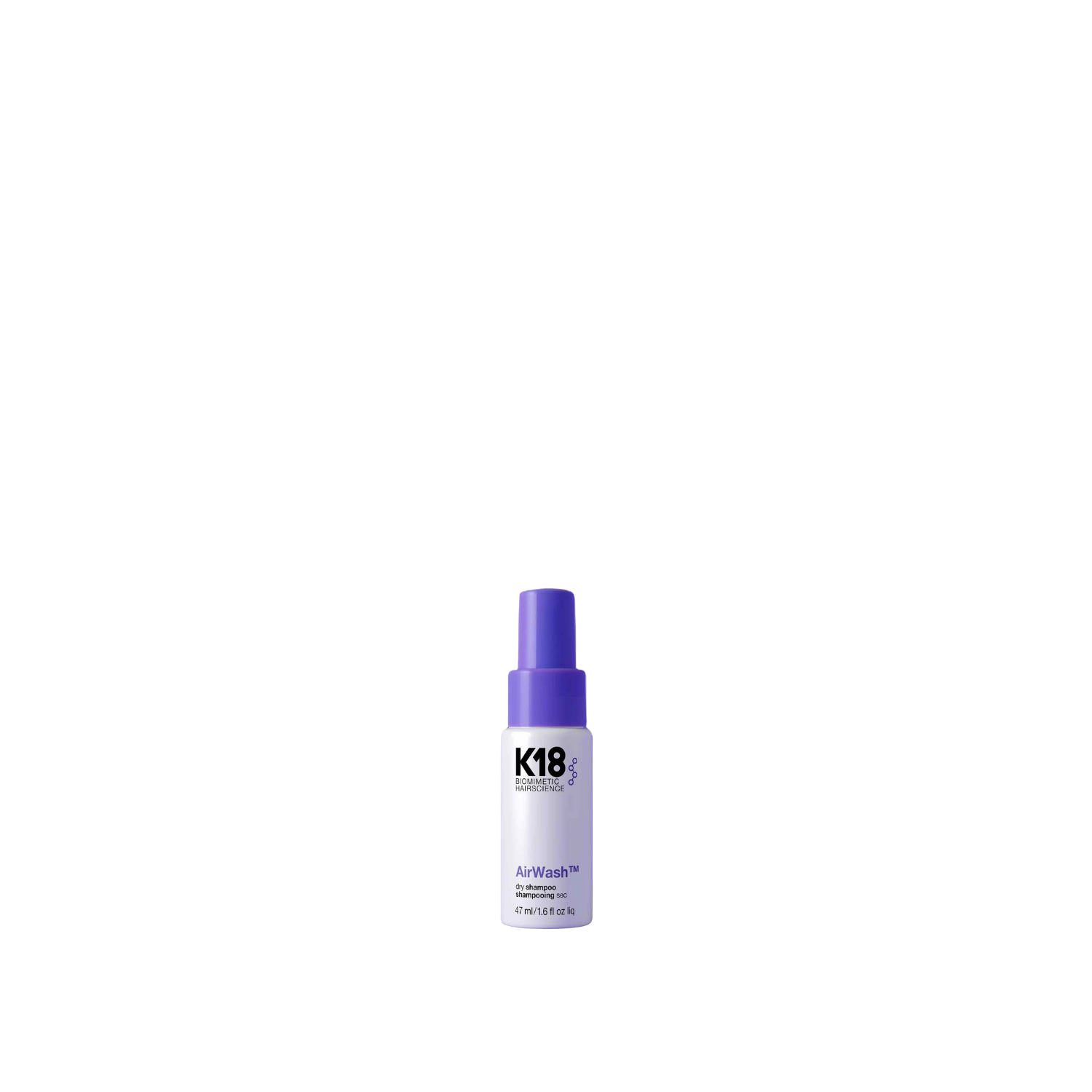 AirWash™ dry shampoo