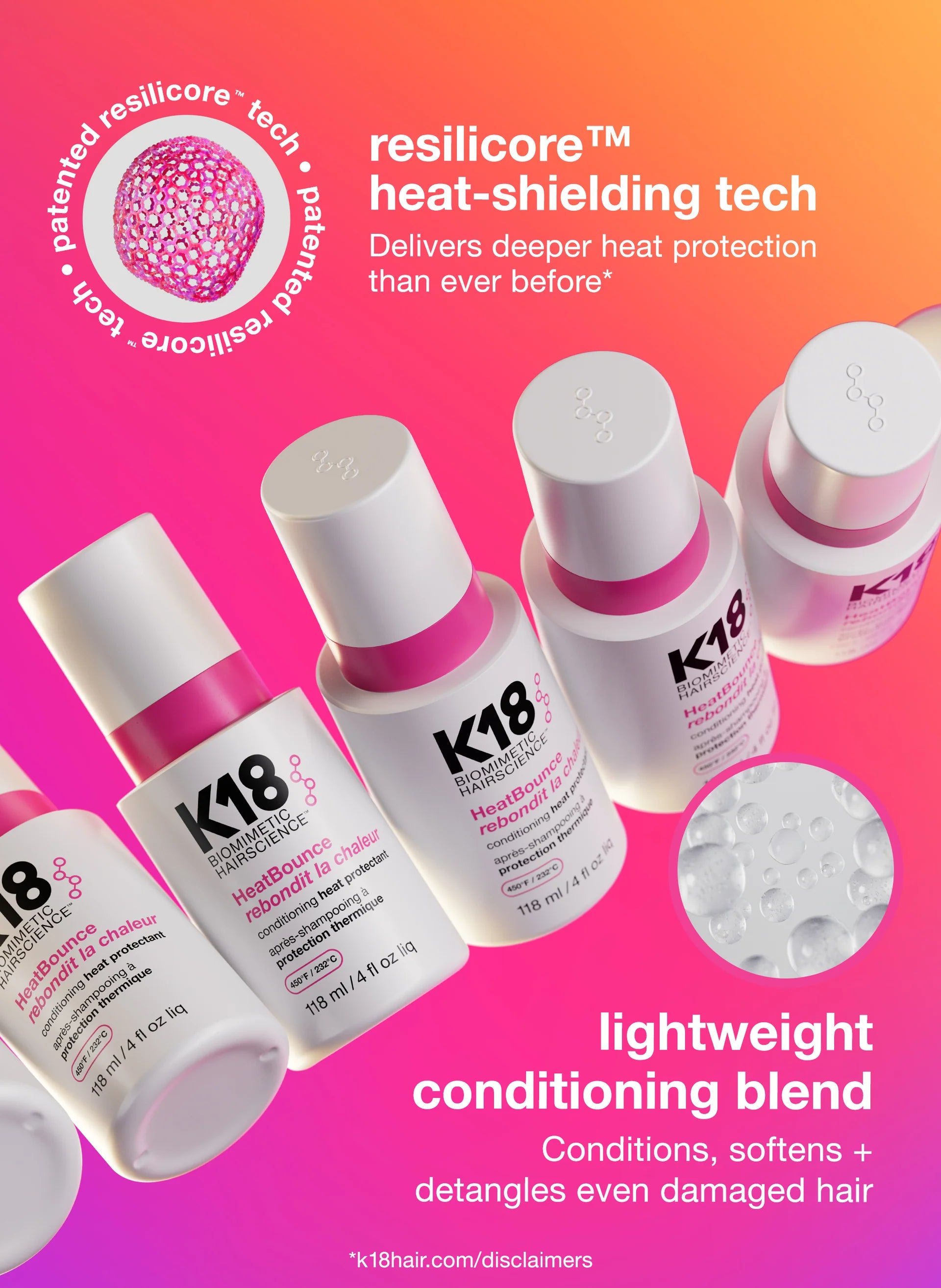 Heat Bounce conditioning heat protectant