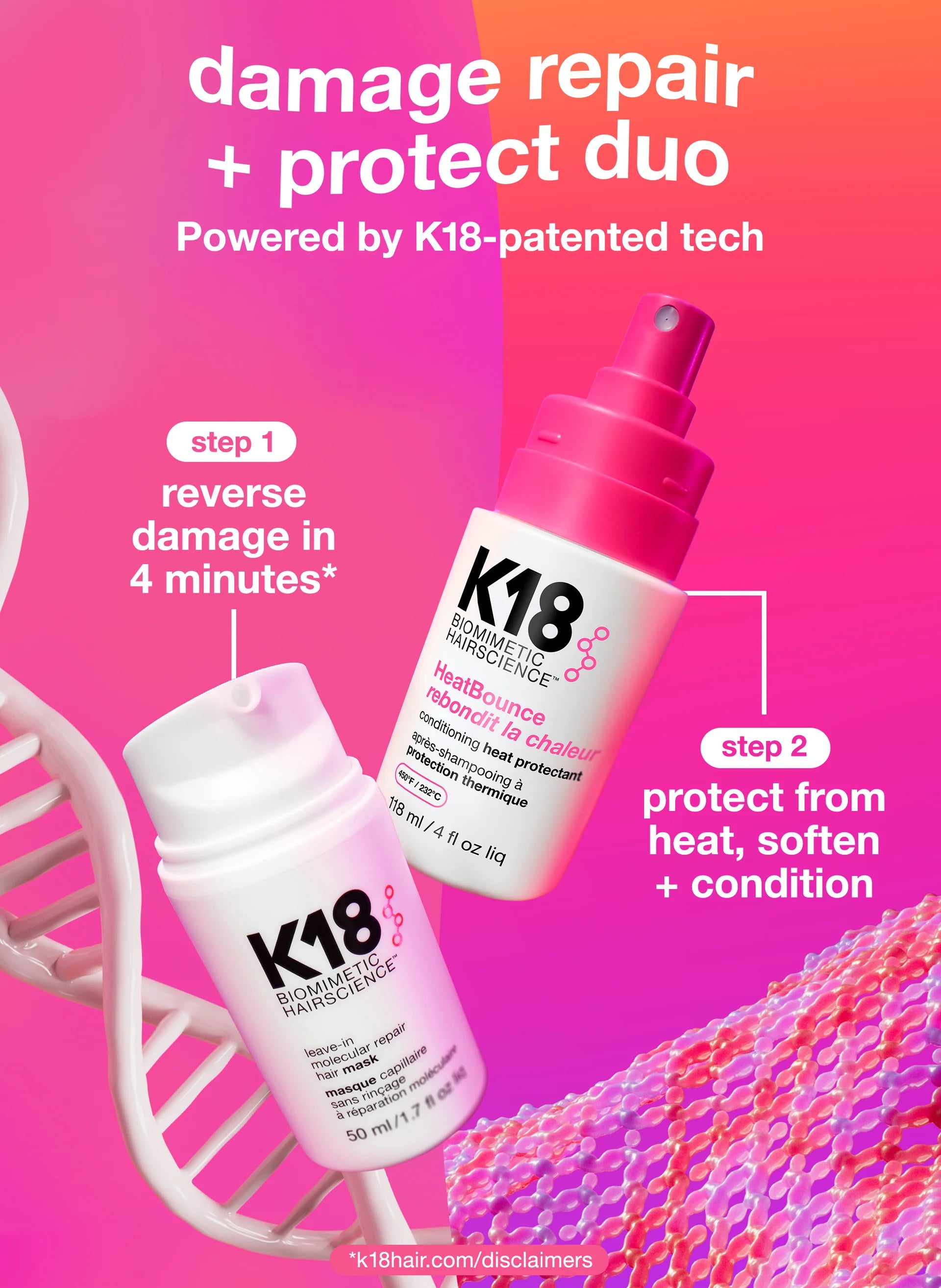 Heat Bounce conditioning heat protectant