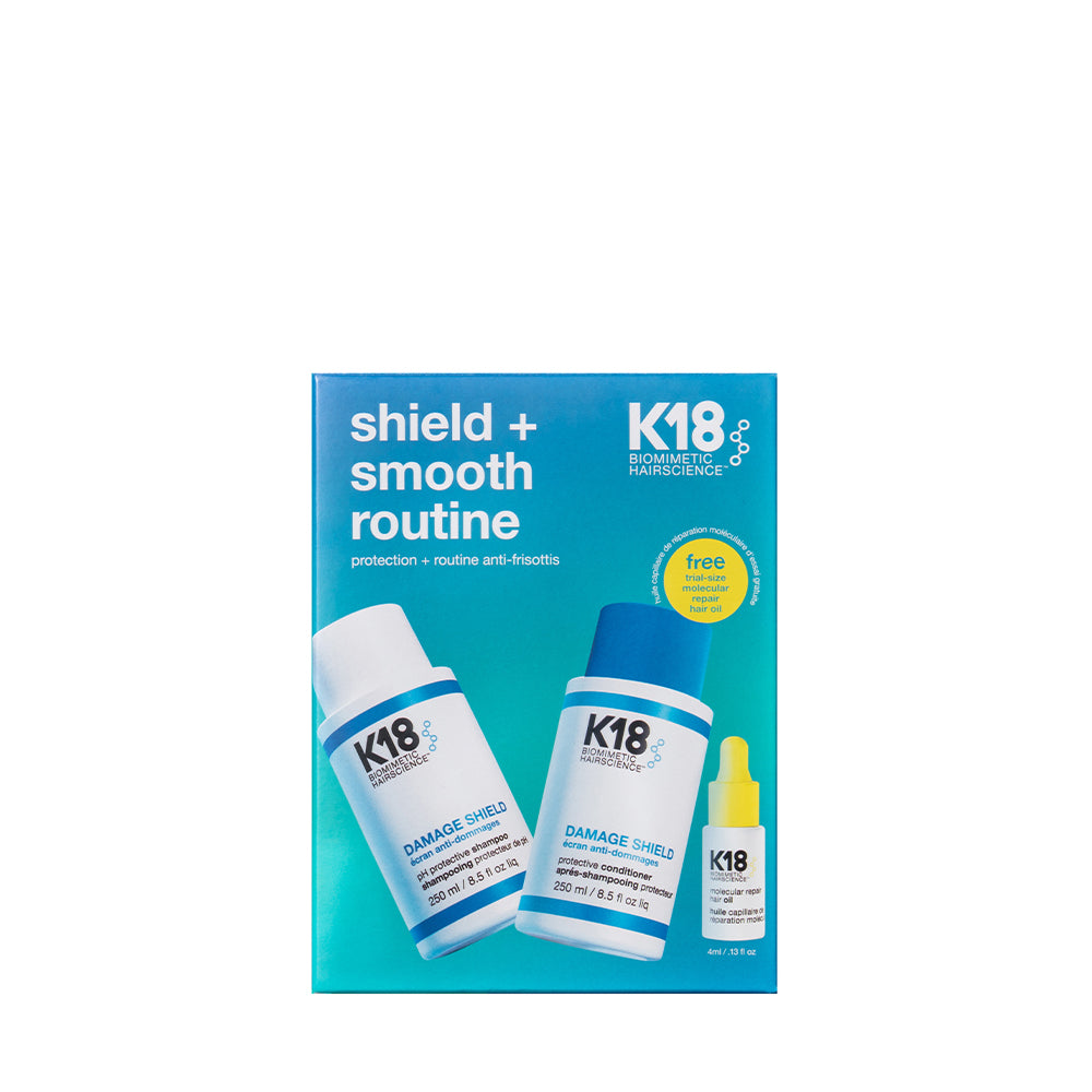 K18 Shield + Smooth Routine Kit K18 Shield + Smooth Routine Kit