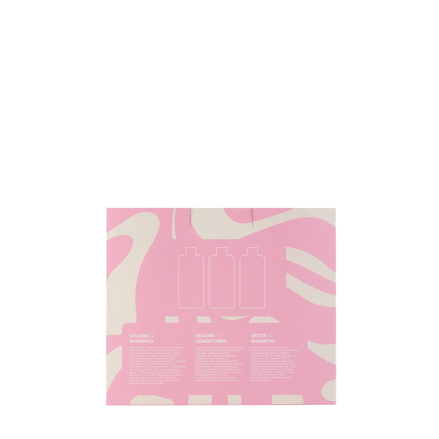 Luna Pro Haircare Pump it up holiday gift set with detox and volume shampoo