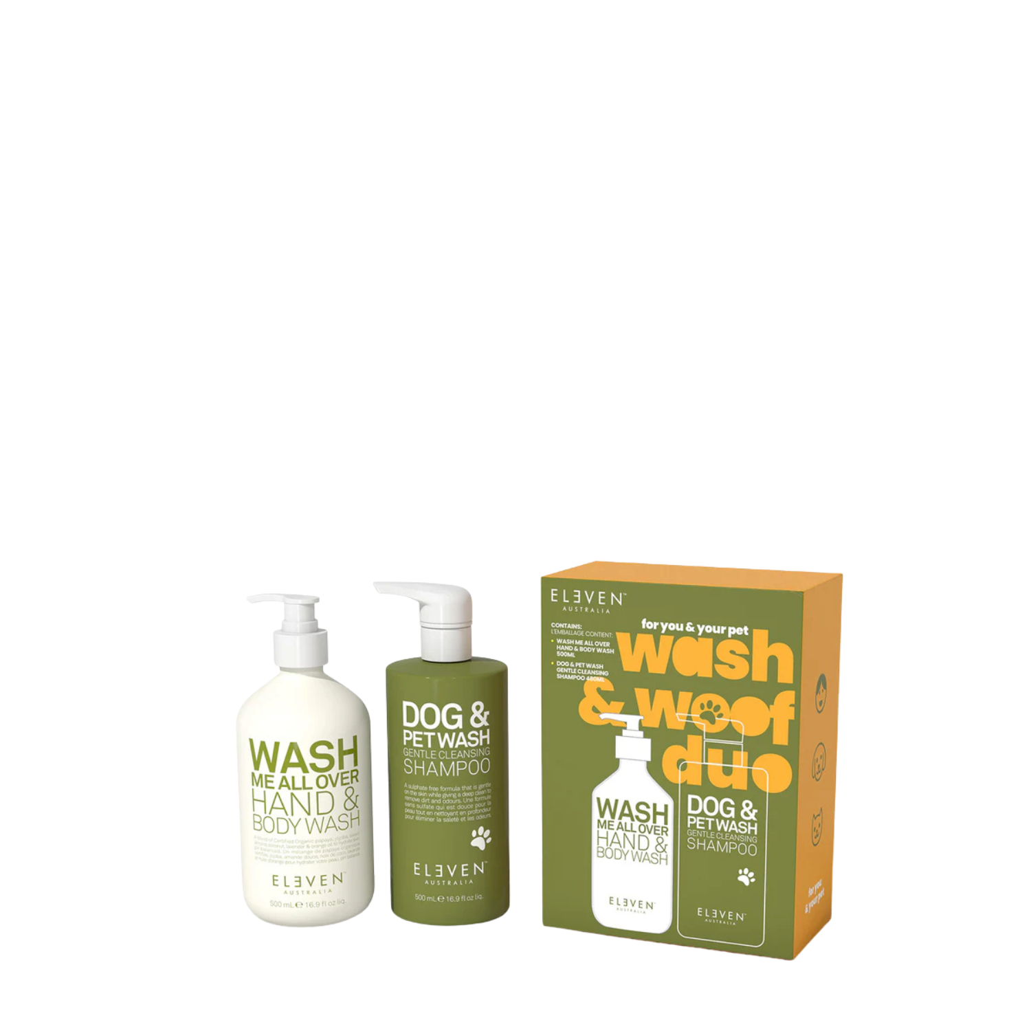 Wash & Woof Duo | Free Dog Toy